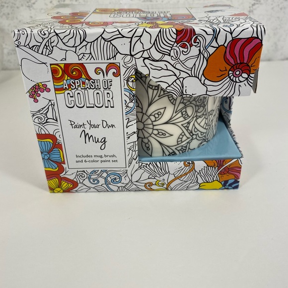 Other - A Splash of Color Paint Your Own Mug Kit